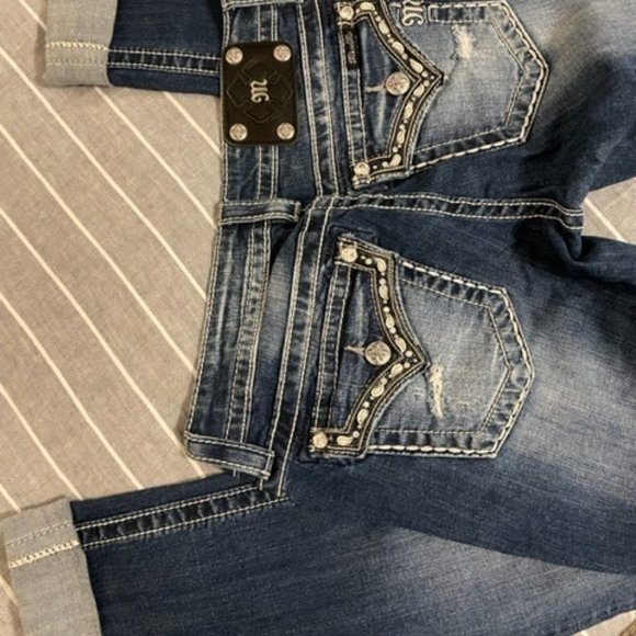 COPY - Miss Me Signature Straight Jeans - Picture 4 of 6